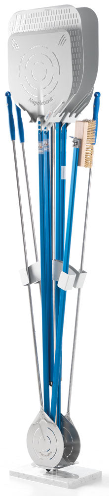 Gi.Metal 35cm / 14in Free Standing Pizza Peel rack with marble base