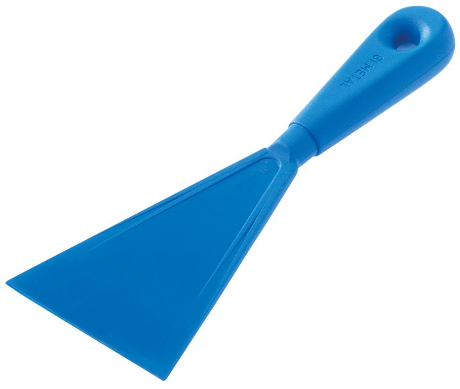 Gi.Metal 10cm / 4in Triangular Non-Scratch Spatula