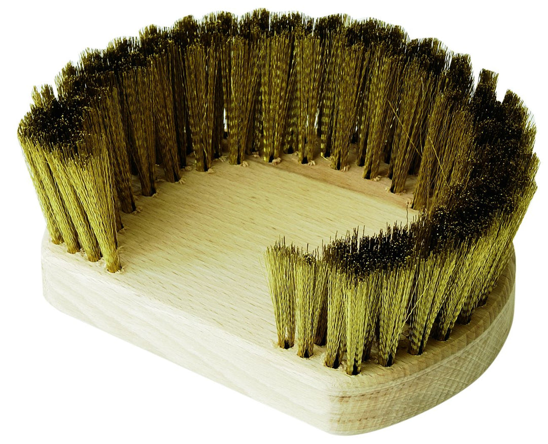 Gi.Metal 15cm / 6in Replacement Round Brass Bristle Brush Head